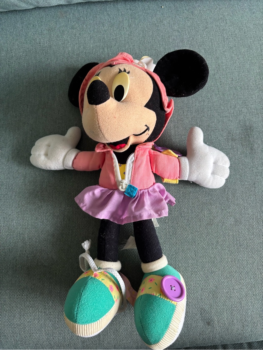 Vintage Disney Minnie mouse plush dress up accesories